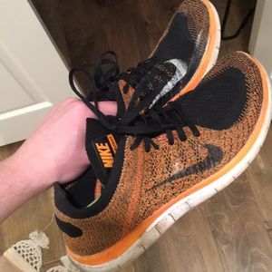 Nike Free 4 Flyknit running shoes